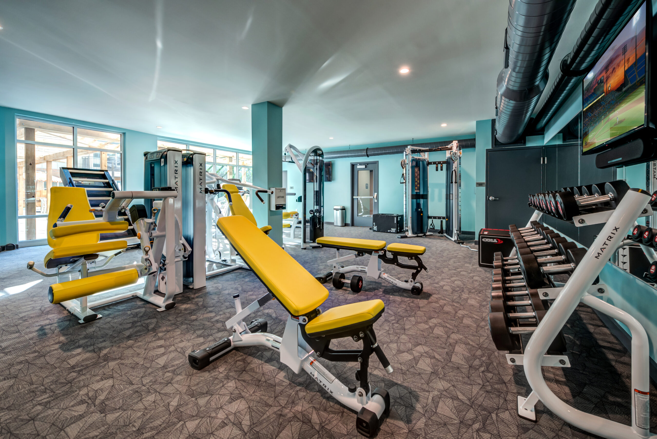 fitness center paloma kent apartments